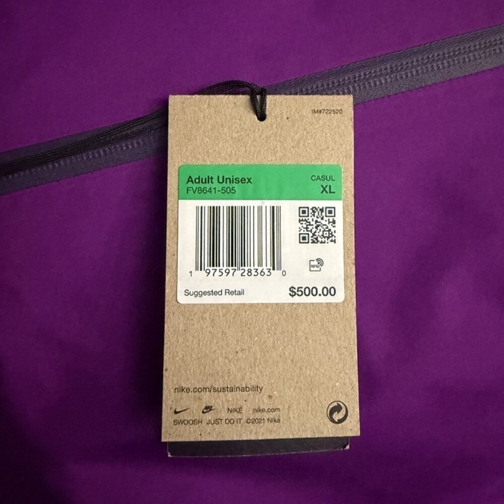 Nike ACG Misery Ridge Storm-FIT ADV GORE-TEX Jacket Size XL Men Berry FV8641-505 - Picture 6 of 12